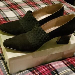 Bandolino Black Woven Heels